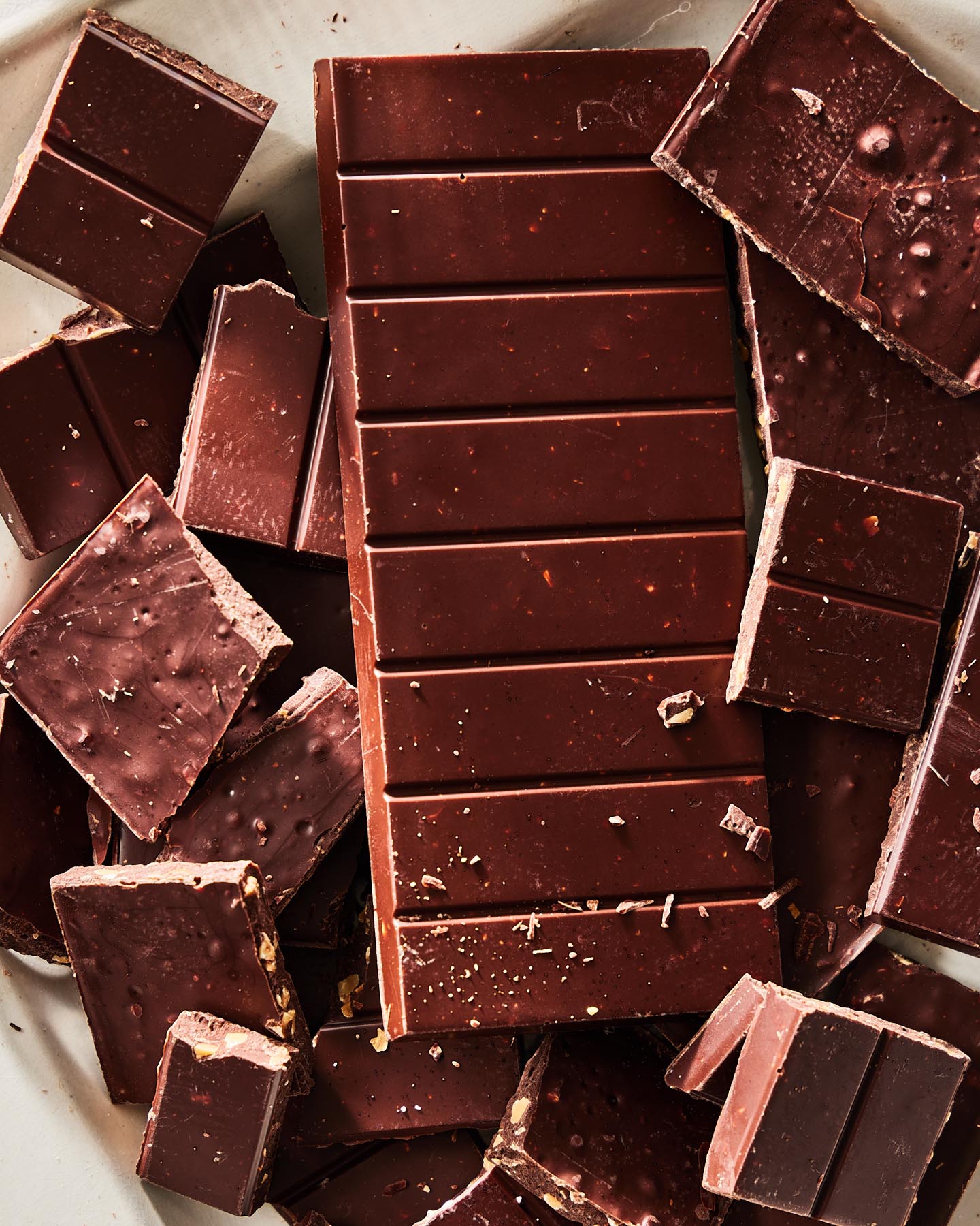 Organic Dark Chocolate with Almond and Sea Salt