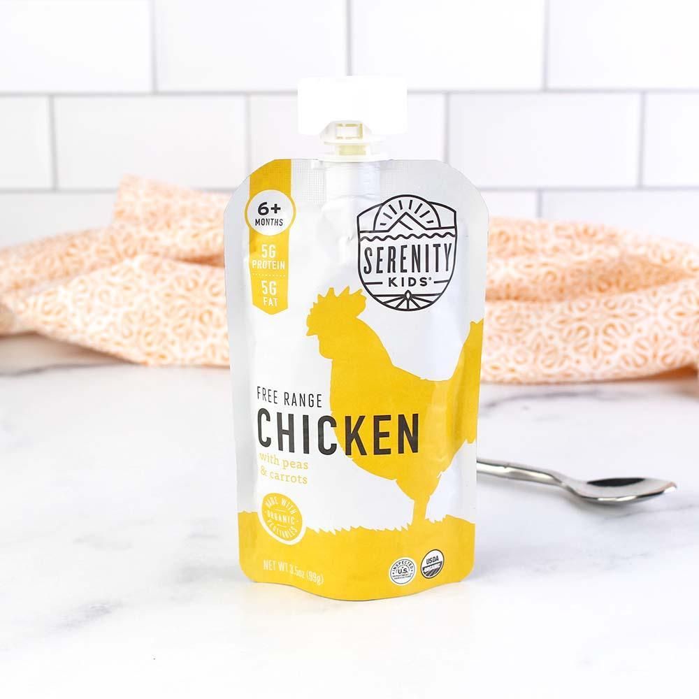 Serenity Kids - Free Range Chicken with Peas and Carrots